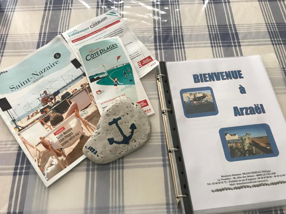 Maison De Vacances Arzael A 200M De La Plage Celebre De Mr Hulot サン・ナゼール エクステリア 写真